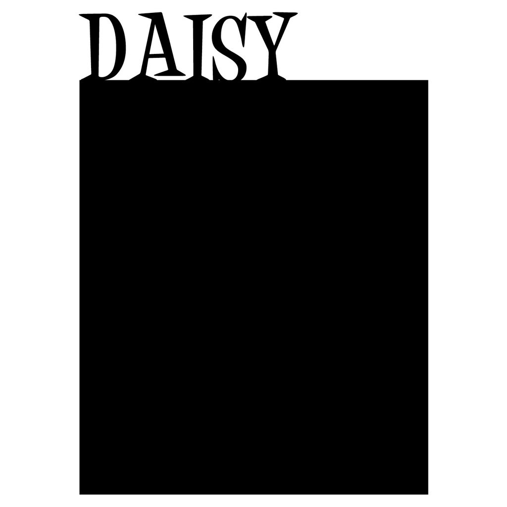 Personalised Chalkboard Wall Sticker