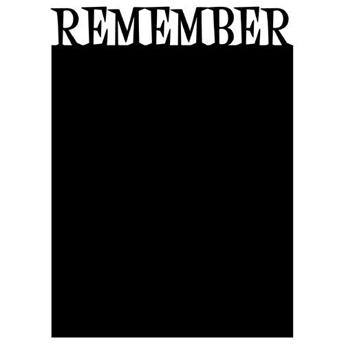 'Remember' Chalkboard Wall Sticker