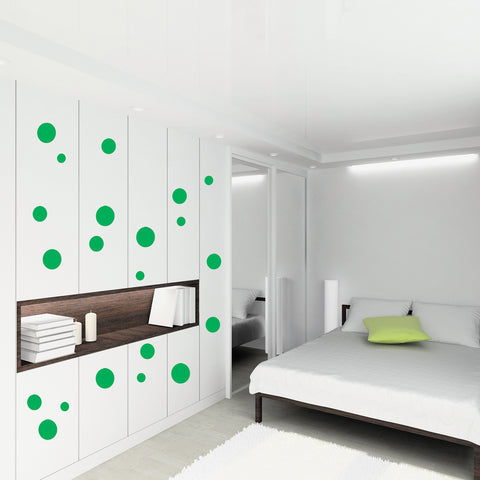 Art Deco Spots Wall Stickers