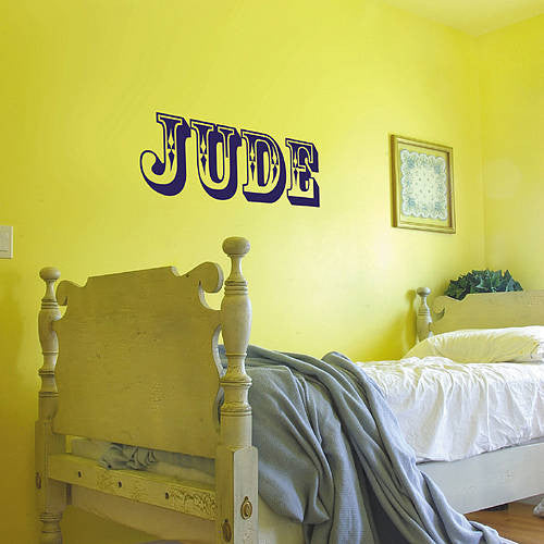 Personalised Boy's Name Wall Sticker