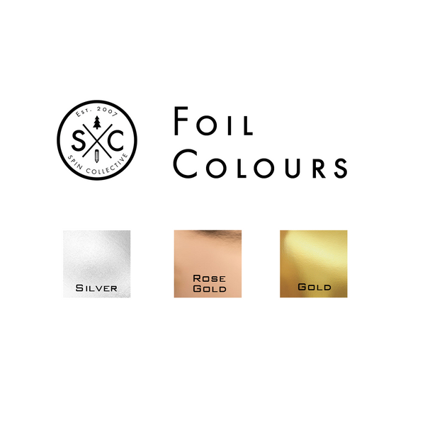 Personalised Metallic Star Map Print