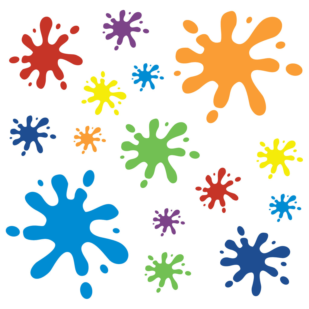 Paint Splat Wall Stickers