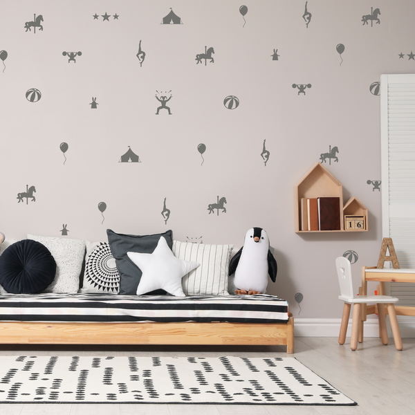 Mini Circus Wall Sticker Set