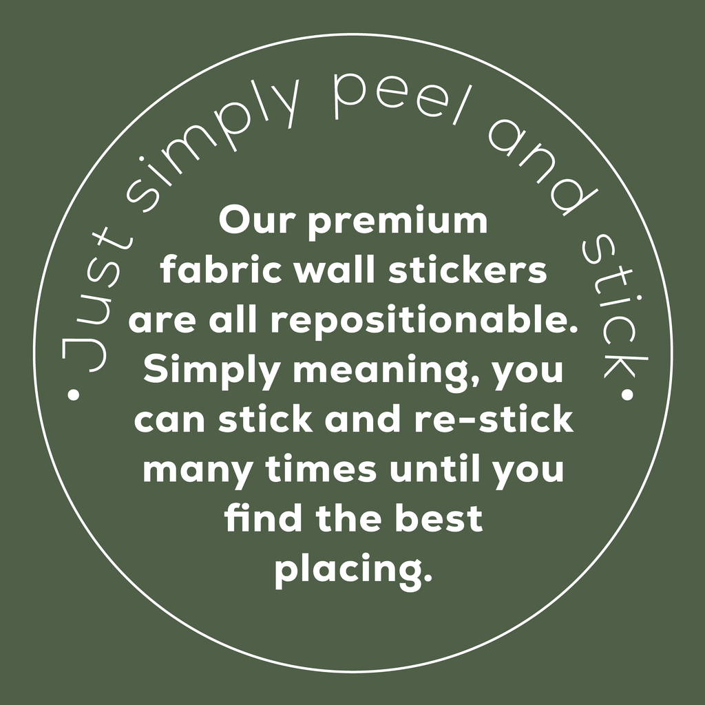 Bunting 2024 wall stickers