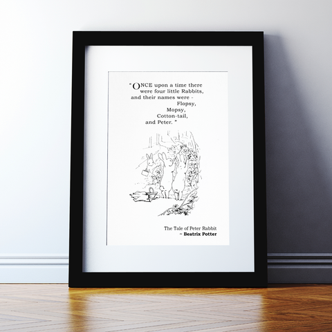 Beatrix Potter 'Peter Rabbit' Print