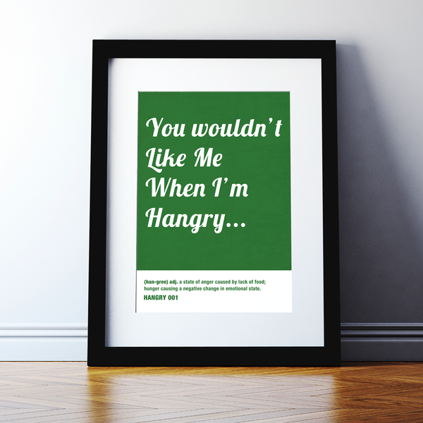 Hangry Print