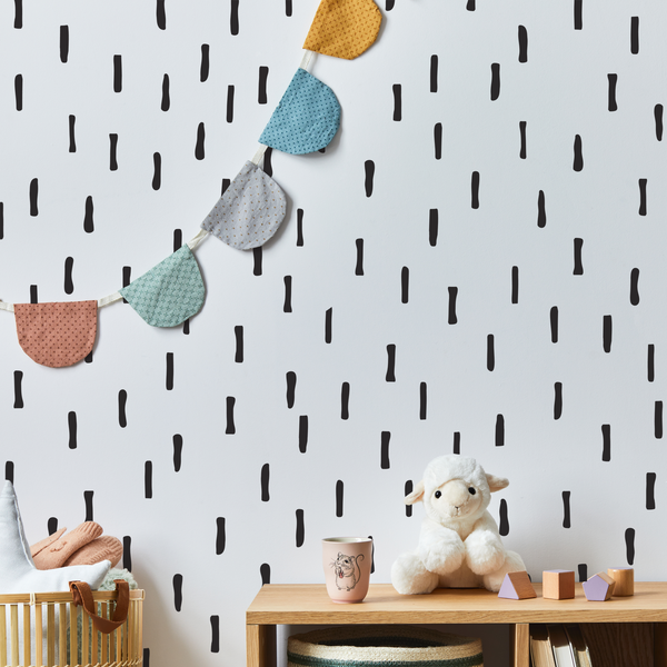 Mini Abstract Lines Wall Stickers