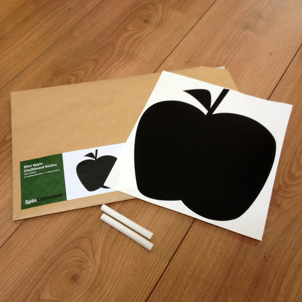 Mini Apple Chalkboard Wall Sticker