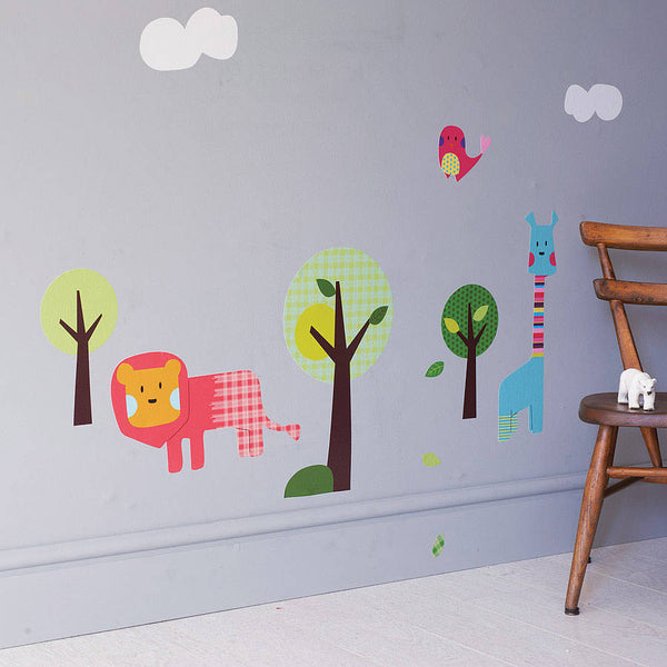 Safari Animal Wall Stickers