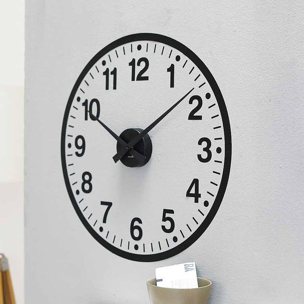 Working Clock Wall Sticker