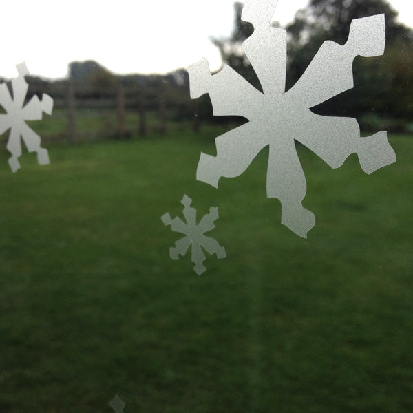 Snowflake Window Film Stickers