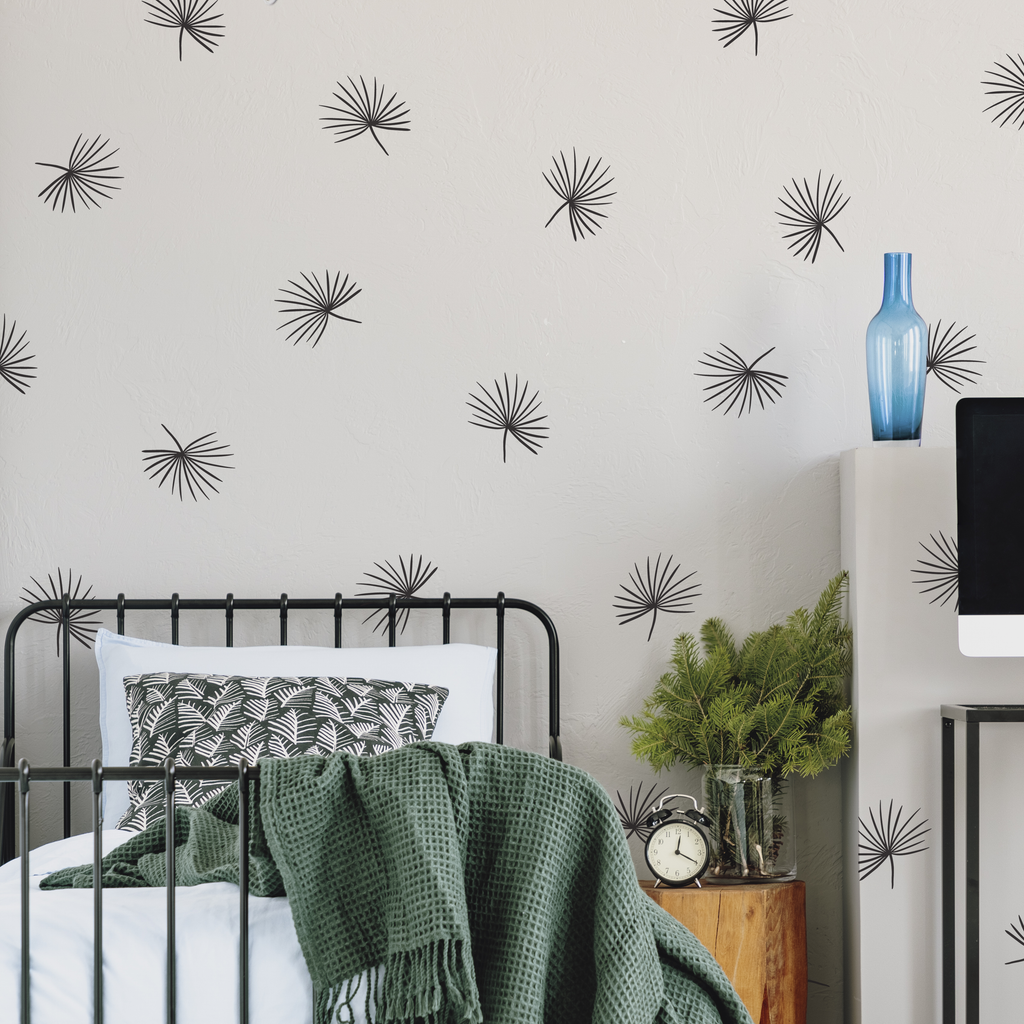 White wall discount stickers